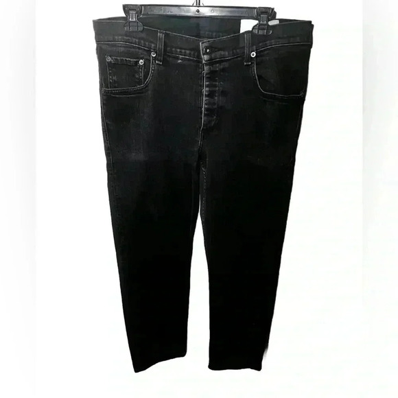 Rag & Bone Standard Issue Fit 1 Extra Slim Black Jean 36 - Picture 1 of 8